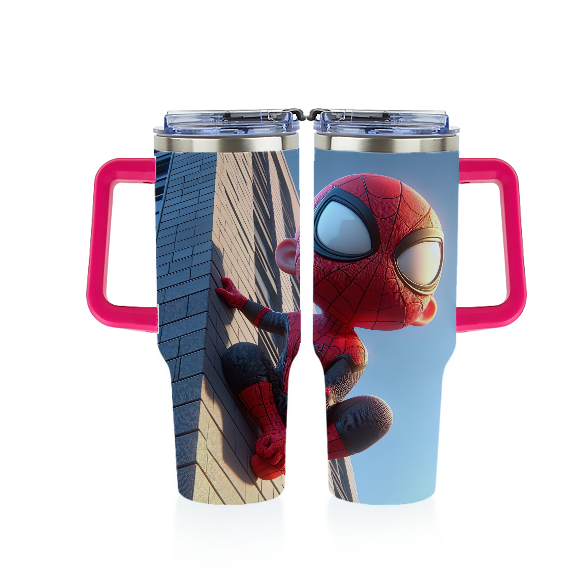 （画像用） Spider Man スパイダーマン 1200ｍLフルプリント車用タンブラー